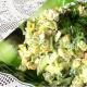 Салат з копченим кальмаром і огірком рецепт