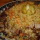Uzbek plov es la mejor combinación de arroz, carne y verduras