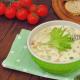 Hühnersuppe mit Maisgrieß: Pokrokovo mit Foto Suppe mit Maisgrieß für Ditini