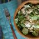 Rezept für Caesar-Salat mit geräucherter Hähnchenbrust