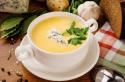 Ramuan sayur pedas: sup pure kentang dengan keju