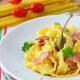 Pasta carbonara - resep, saus, saus